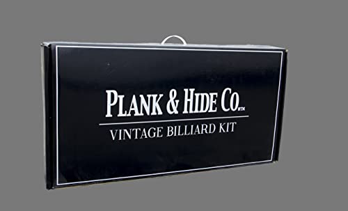 Plank & Hide - Vintage Billiard Play Kit