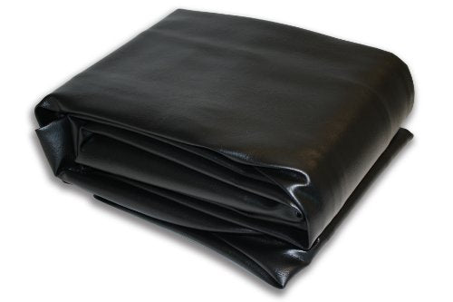 Cubierta de cuero sintético para mesa de billar Empire USA - (Midnight Black, equipada)